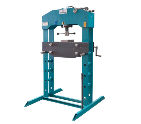 Prensa hidráulica manual marca MECAMAQ